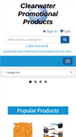 Mobile Screenshot of clearwaterpromotionalproducts.com